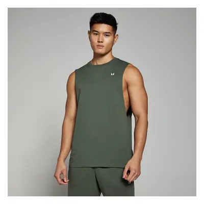 MP Pánský Rest Day Drop Armhole Top bez Rukávů – Tymiánový - XS