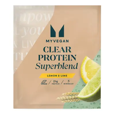 Myvegan Clear Protein Superblend (Sample) - 1servings - Citrón a Limetka