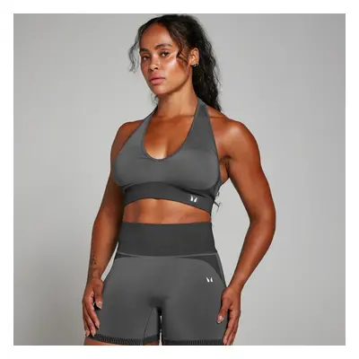 MP Dámská Two Toned Seamless Sportovní Podprsenka – Černá - XXL