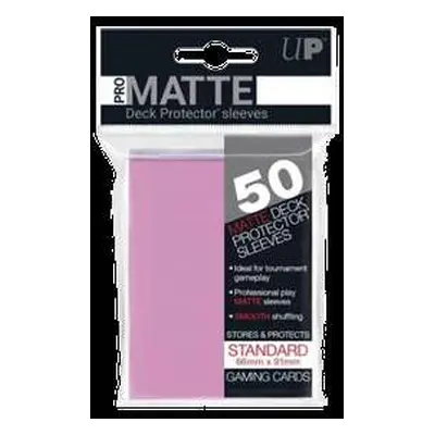 50 Ultra PRO New Standard Sleeves - Matte Bright Pink