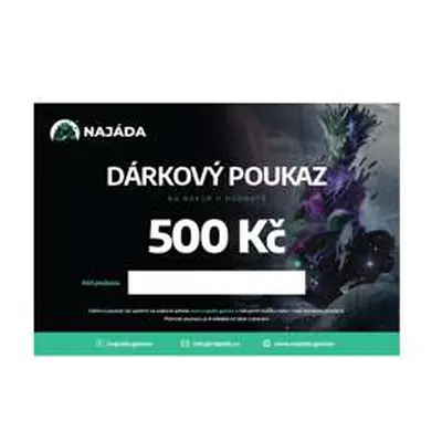 Dárkový poukaz 500 Kč