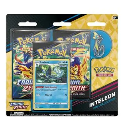 Crown Zenith: Inteleon Pin Collection 3-Pack Blister