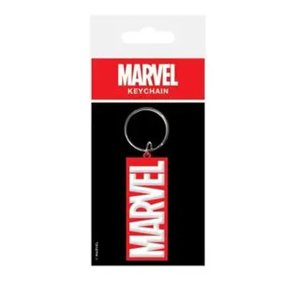 Marvel gumová klíčenka - Marvel logo 6 cm