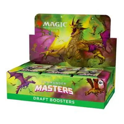 Wizards of the Coast Magic The Gathering Commander Masters Draft Booster Box