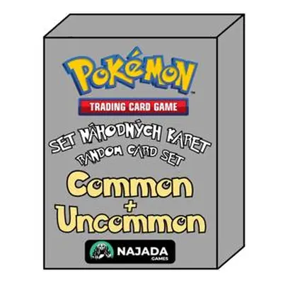 Pokémon Set Náhodných Karet: Commony a Uncommony