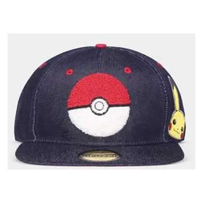 Pokémon - Džínová Snapback kšiltovka