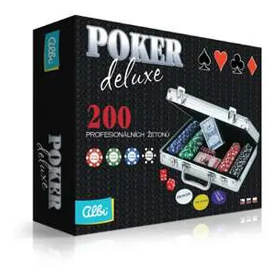 Poker set Deluxe (200 žetonů)