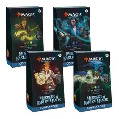 Wizards of the Coast Magic The Gathering Murders at Karlov Manor Commander Deck Set