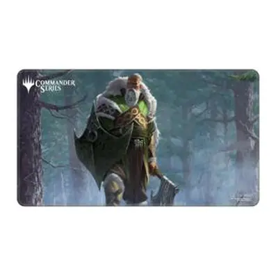 Commander Series: "Fynn, the Fangbearer" Stitched Edge Playmat