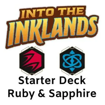 Lorcana: Into the Inklands Ruby & Sapphire Starter Deck