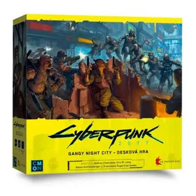 Cyberpunk 2077: Gangy Night City - desková hra