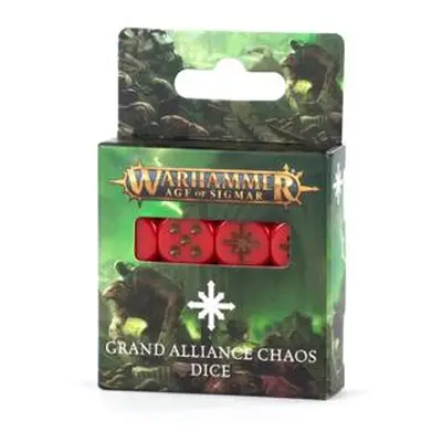 Warhammer AoS - Kostky: Grand Alliance Chaos (16x kusů)