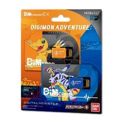 Digimon DIM Card Set - Agumon & Gabumon