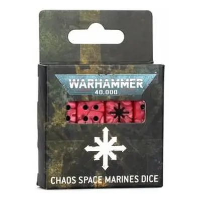 Warhammer 40k - Kostky: Chaos Space Marines (16x kusů)