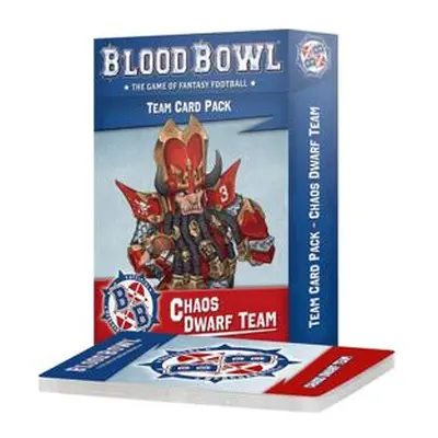 Blood Bowl - Chaos Dwarf Team Card Pack