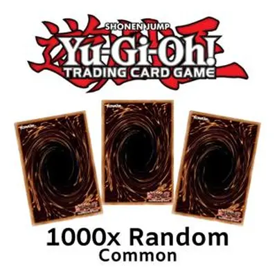 Set 1000 random commonových karet - Yu-Gi-Oh!