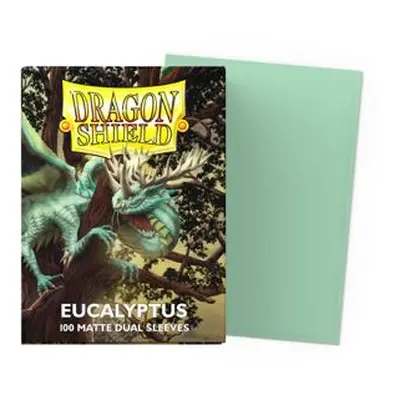 100 Dragon Shield Sleeves - Matte Dual Eucalyptus