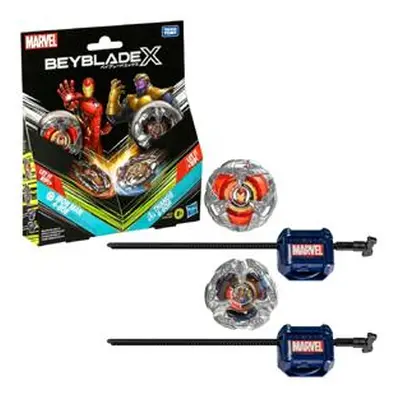 Beyblade X Marvel Multipack: Iron Man 4-80B and Thanos 4-60B