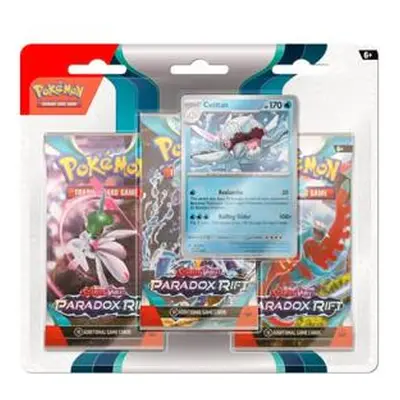 Pokémon TCG Paradox Rift 3 Pack Blister Booster