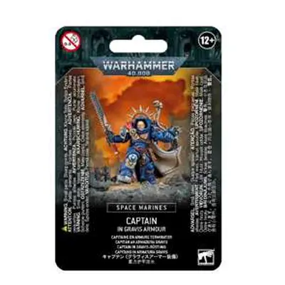 Warhammer 40k - Captain in Gravis Armour