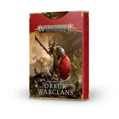 Warhammer AoS - Warscroll Cards: Orruk Warclans (4. edice)