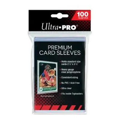 100 Ultra PRO Premium sleeves (Translucent)