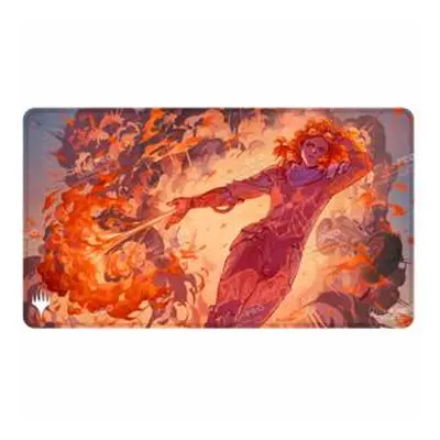 Aetherdrift: "Chandra's Ignition" Stitched Playmat