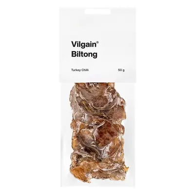 Vilgain Sušené krůtí maso biltong – original 25 g