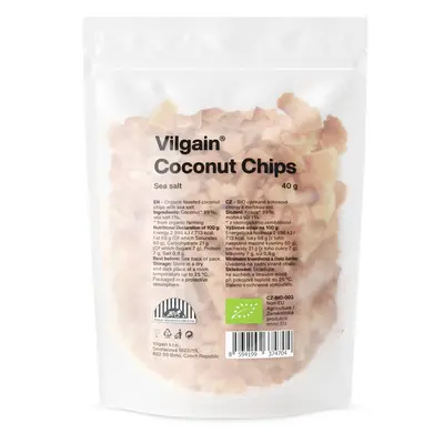 Vilgain Kokosové chipsy BIO – perník 60 g