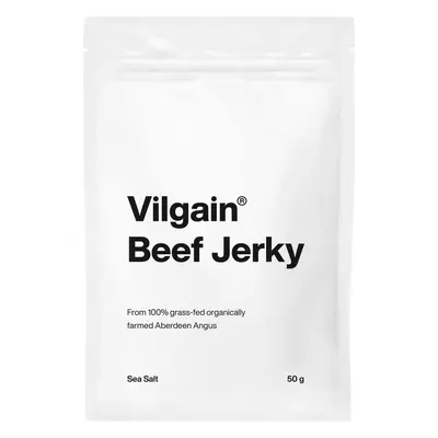 Vilgain Hovězí jerky BIO – mořská sůl 25 g