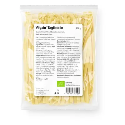 Vilgain Tagliatelle těstoviny BIO – 250 g