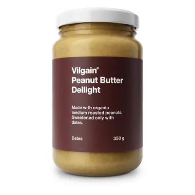 Vilgain Arašídové máslo delight BIO – s datlemi 350 g