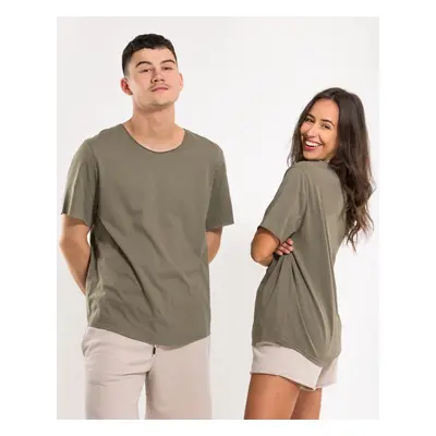 Vilgain Organic Raw Edge Tee – agave