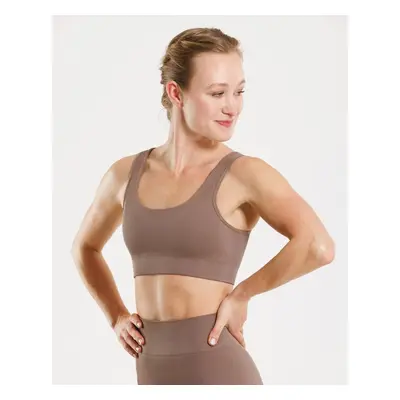 Vilgain Seamless Ribbed Bra – dune