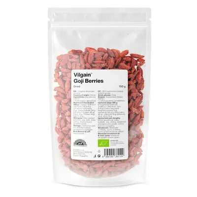 Vilgain Goji kustovnice čínská sušená BIO – 150 g