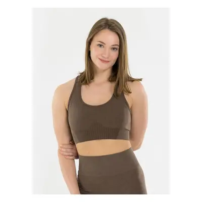 Vilgain Workout Bra – Espresso marl