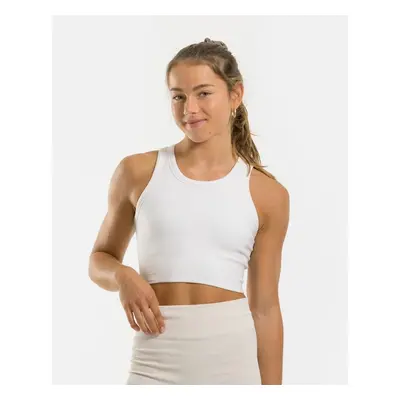 Vilgain Cotton Crop Top – off white