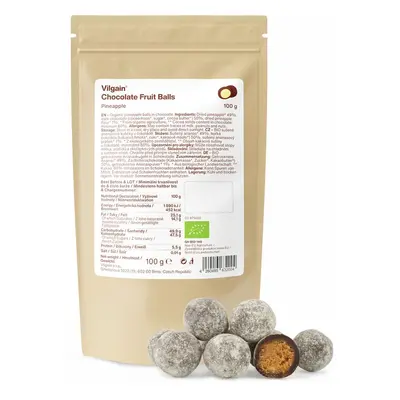 Vilgain Chocolate Fruit Balls BIO – mango 100 g