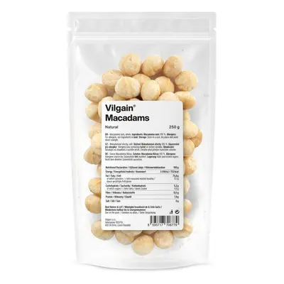 Vilgain Makadamové ořechy – natural 250 g