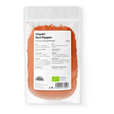 Vilgain Paprika mletá BIO – uzená 50 g