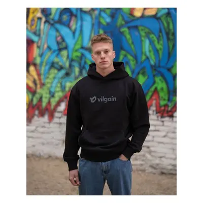 Vilgain Logo Hoodie – Černá