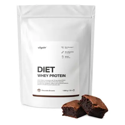 Vilgain Diet Whey – čokoládové brownie 1000 g