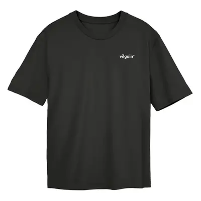 Vilgain Logotype Badge Tee – Black