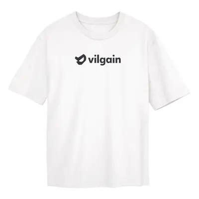 Vilgain Logo Tee – White