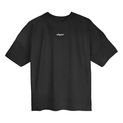 Vilgain Boxy Logotype Tee – Black