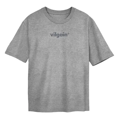 Vilgain Logotype Tee – Grey melange