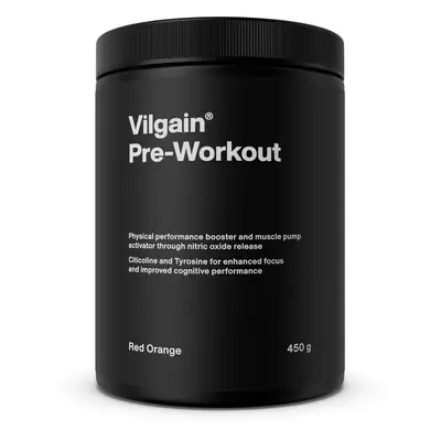 Vilgain Pre-workout 2.0 – červený pomeranč 450 g