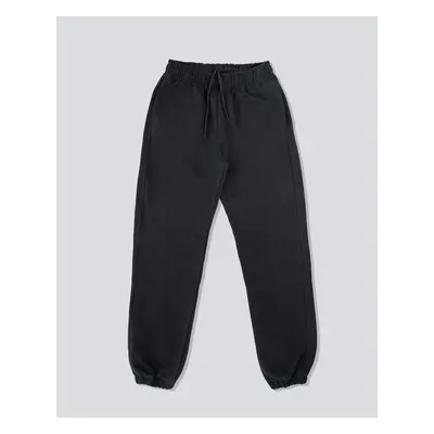 Vilgain Cotton Sweat Pants – Jet black