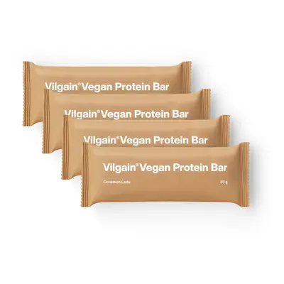 Vilgain Vegan Protein Bar – 4× skořicové latté 50 g