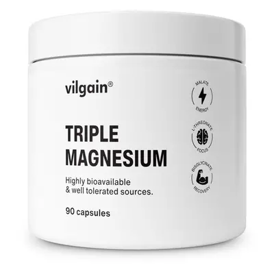 Vilgain Triple Magnesium – 90 kapslí